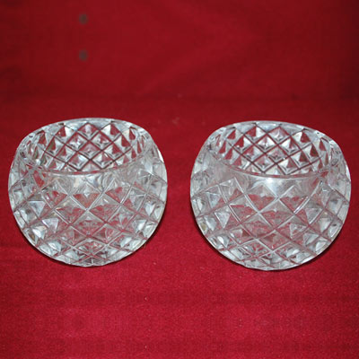 "Crystal Vases  -2 pcs - code 229-code014 - Click here to View more details about this Product